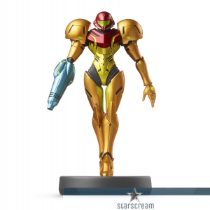 Samus Aran - Metroid - Réplica Amiibo - 3,9"