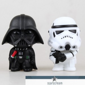 (Set) Darth Vader & Storm Trooper - Star Wars - 3,9"